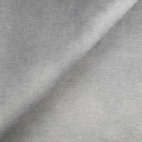 Wave 15 - világosszürke, folyadéklepergető, állatbarát, hullámmintás mikrobársony bútorszövet