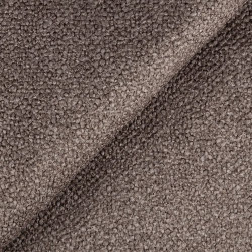 Bubble 5 - dohánybarna, folyadéklepergető, erős kopásállóságú , buklé hatású velúr bútorszövet