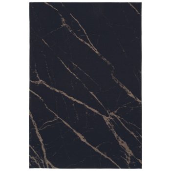   PIETRA Black Honey, fekete-karamell, márványhatású EasyClean szőnyeg