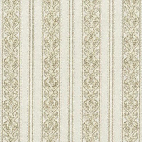 OPAL 1003 B, bézs alapon csíkos, klasszikus mintás bútorszövet