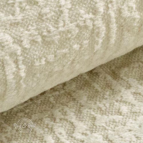 Velvetto 1 - krém, fényes nyomott mintás, magas kopásállóságú bársony bútorszövet