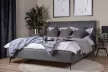 Tere Light Grey, halványszürke selymes felületű, kézi csomózású prémium kerek szőnyeg 200cm