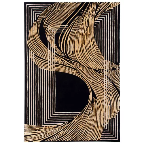 Golden Wind, absztrakt mintás, kézi szövésű prémium szőnyeg 200x300 cm