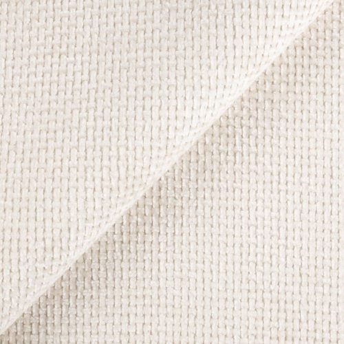 Flow 5 - krémszínű, bársonyos felületű, szőtt zsenília hatású vízlepergető bútorszövet