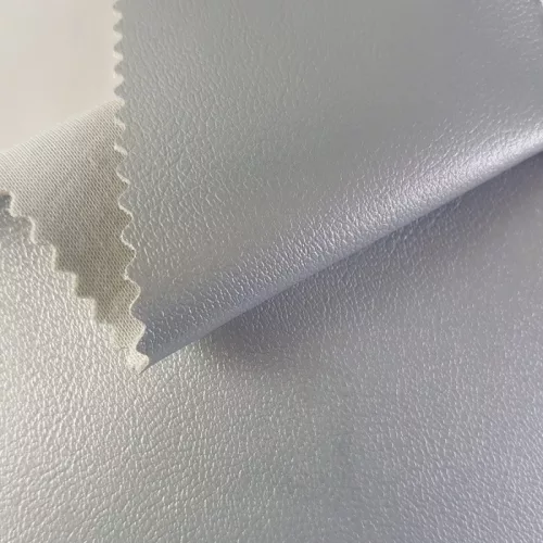 Non Plus 600 - Ezüst, extrém kopásállóságú, fertőtleníthető, színes prémium textilbőr 