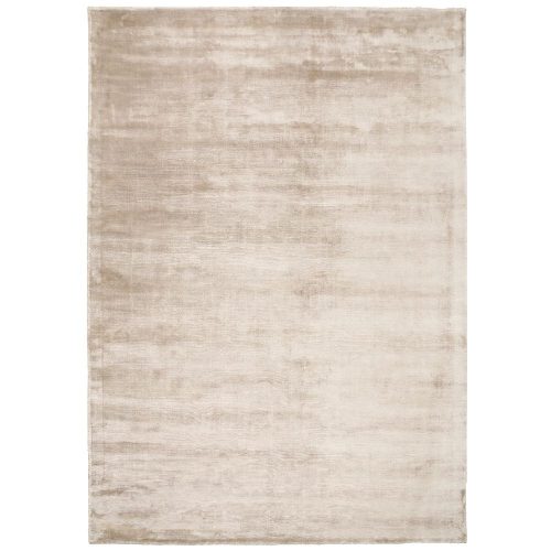 Plain Paloma, bézs, selymes felületű, kézi csomózású prémium szőnyeg