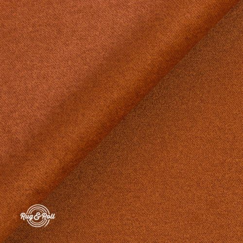 ELEMENT 09 - rókavörös Prémium minőségű, vízlepergető fröcskölt mintás bársony bútorszövet 