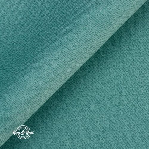 ELEMENT 15 - türkiz Prémium minőségű, vízlepergető fröcskölt mintás bársony bútorszövet 