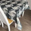 Asztalterítő ALMA szürkés árnyalatú absztrakt mintás S 137 x 180 cm