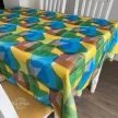 Asztalterítő ALMA színes élénk színű absztrakt mintás S 137 x 180 cm