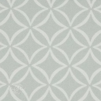   Asztalterítő OLIVIA halványszürke-ekrü geometrikus mintás S 137 x 180 cm