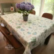 Asztalterítő HORTENZIA pasztell-krém virágmintás M 137 x 220 cm