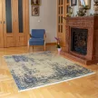 SILK XL Vintage arany-kék Perzsamintás szőnyeg 200 x 300 cm