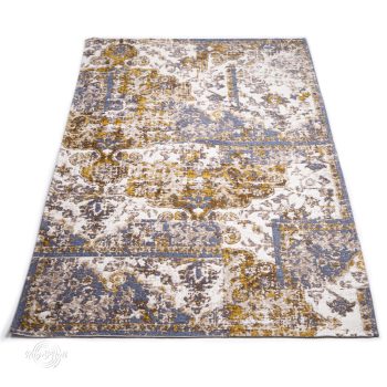 CHIC Azur L Vintage kék-zöld Antikolt mintás szőnyeg 160 x 230 cm