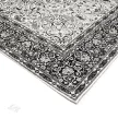 BOTEH Silver L Keleti perzsamintás szürke szőnyeg 160 x 230 cm