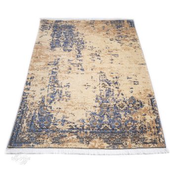   SILK L Vintage arany-kék Perzsamintás szőnyeg 160 x 230 cm