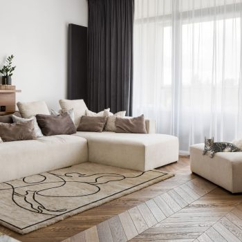 Bézs, barna szőnyeg