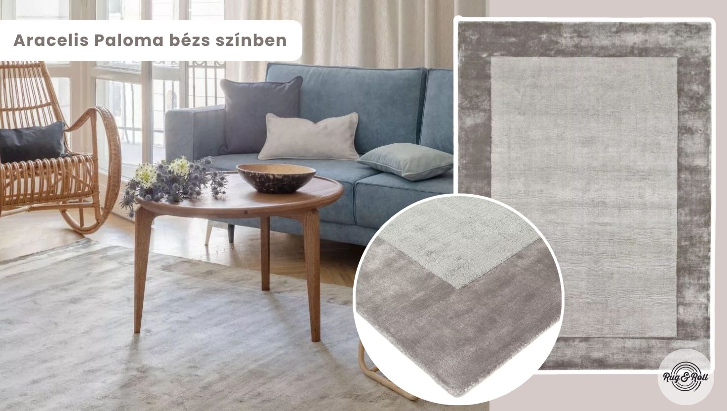 Aracelis bézs szőnyeg