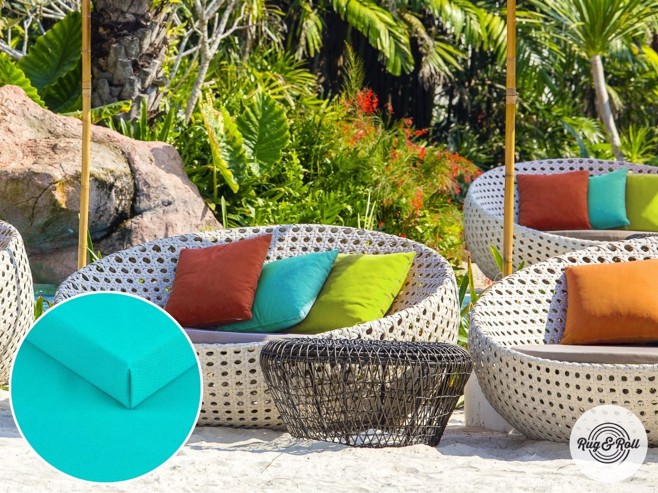 Balaton színes bútorszövet