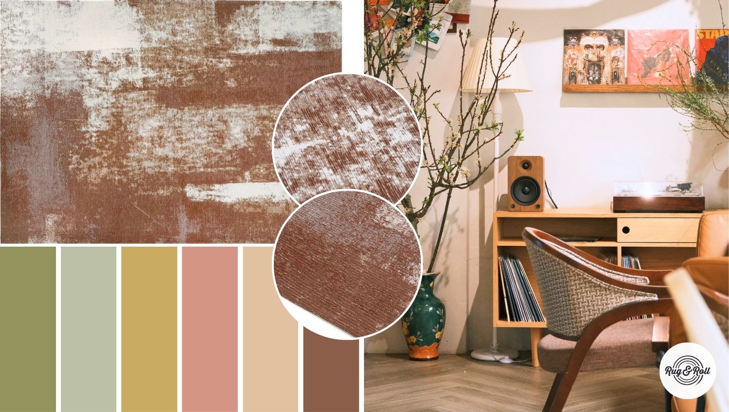 retro nappali szőnyeg