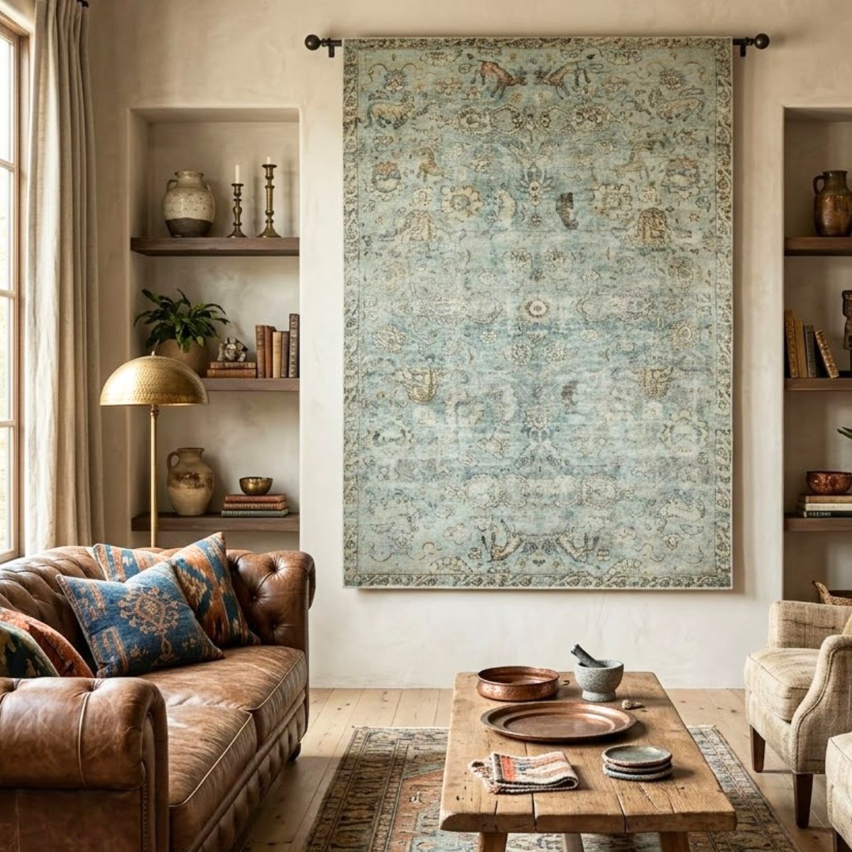 Szőnyeg a falon? - A textil dekorációk visszatérése a modern enteriőrökbe