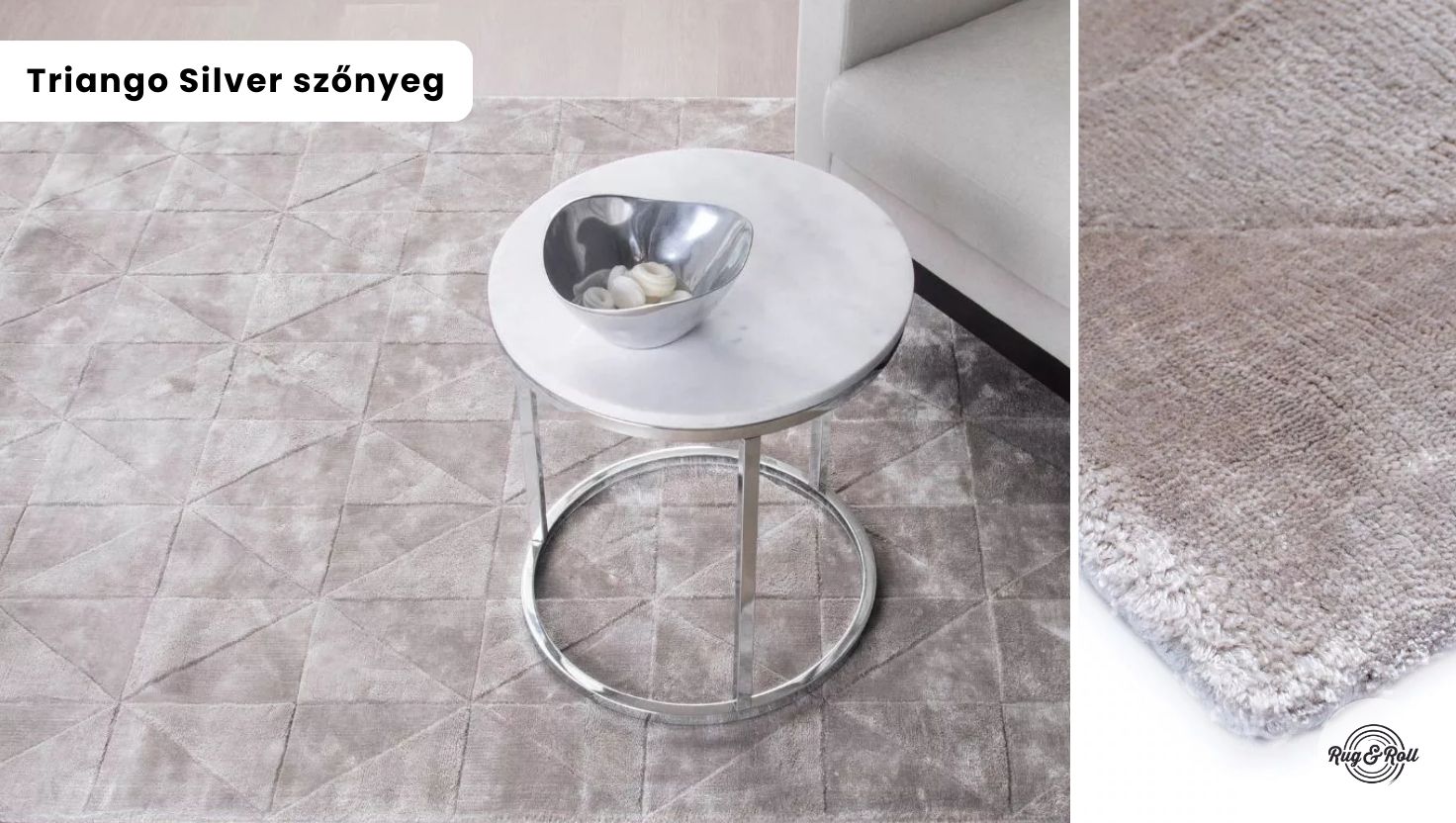 szürke szőnyeg