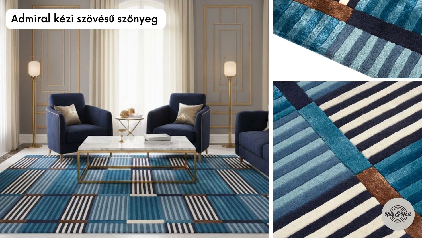 kék szőnyeg