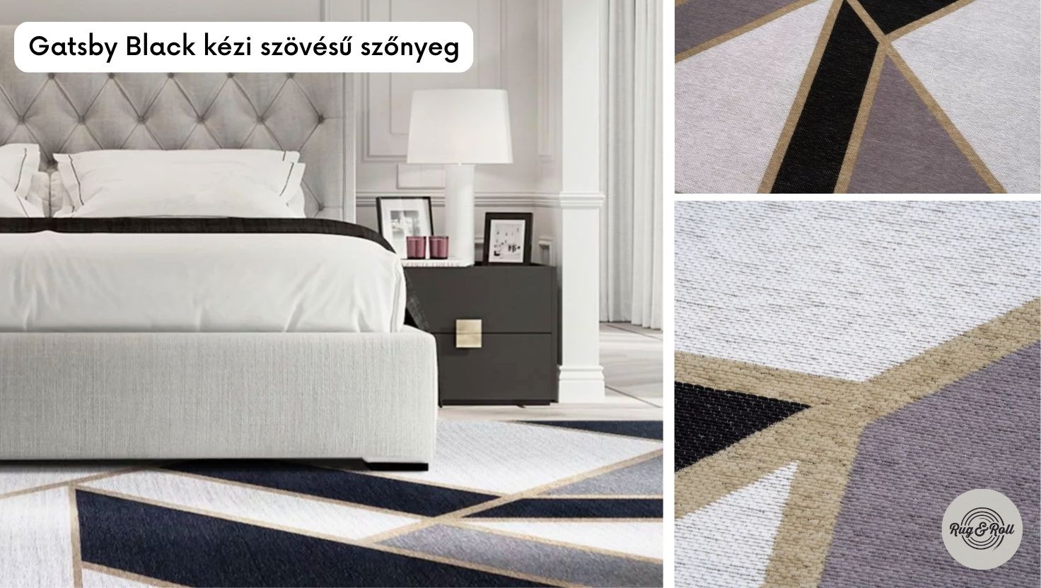 modern minimalista szőnyeg nappaliba