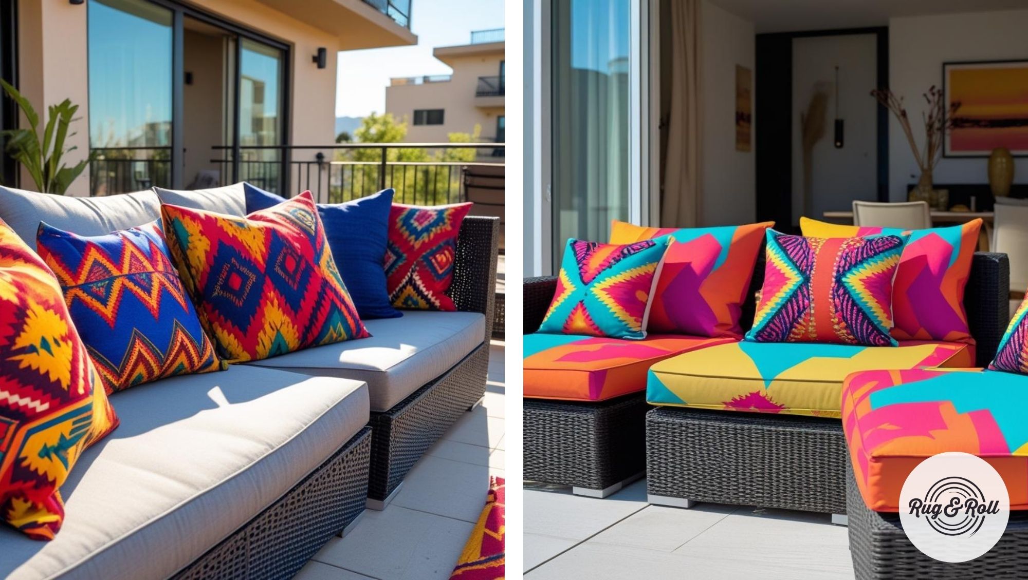 színes bútorszövet kültéri