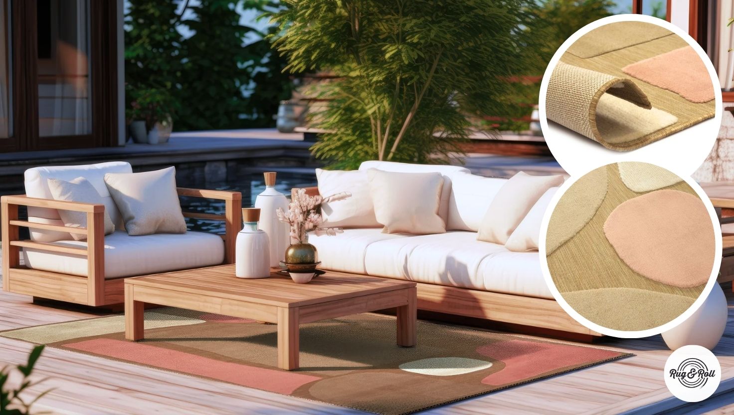 mediterrán kültéri szőnyeg