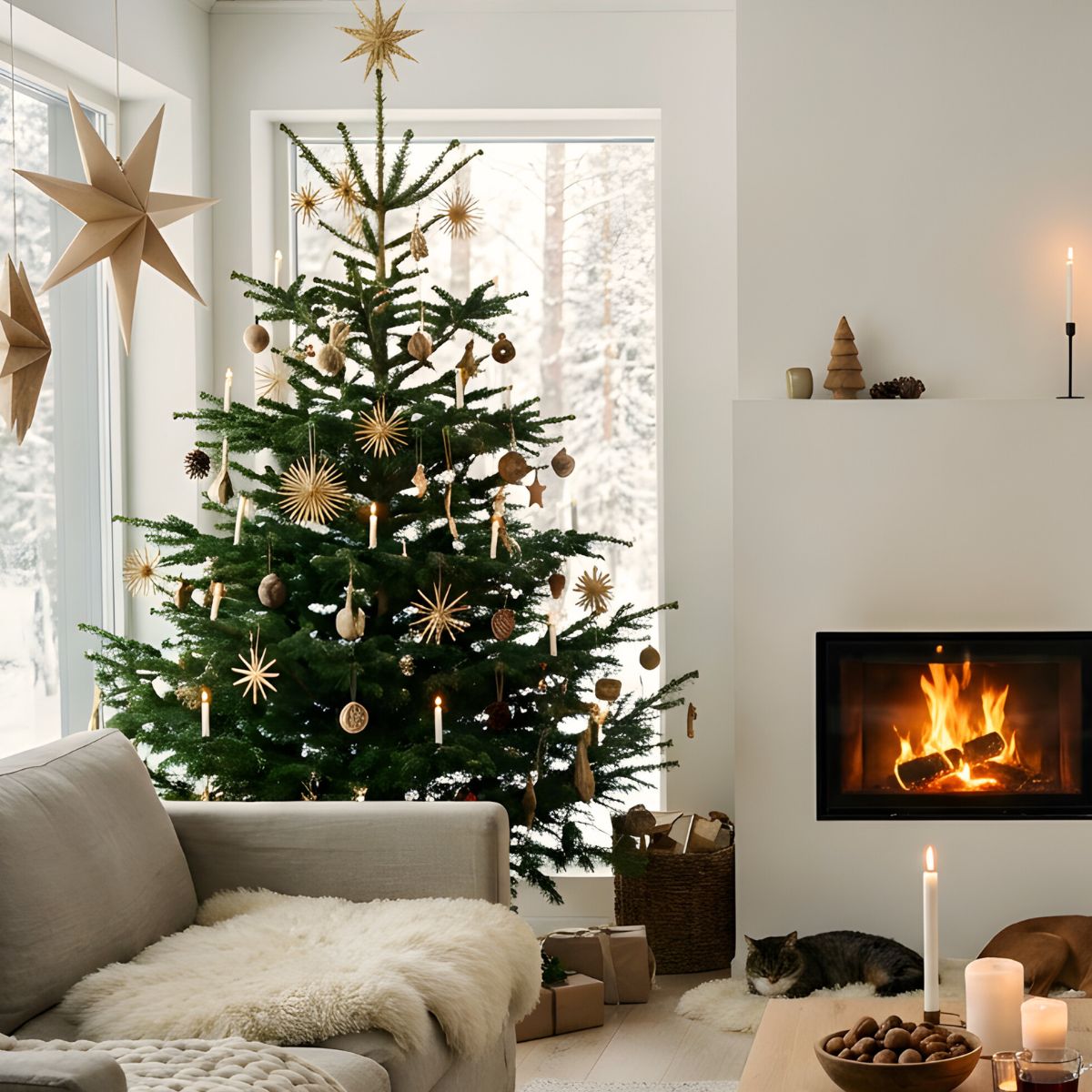 Natúr karácsony: földszínek és nyugalom az otthonodban