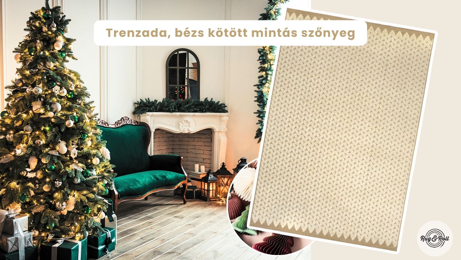 karácsony szőnyeg