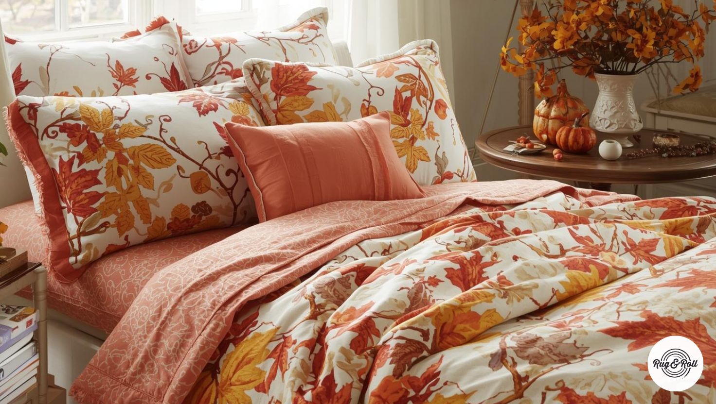 ágytakaró őszre