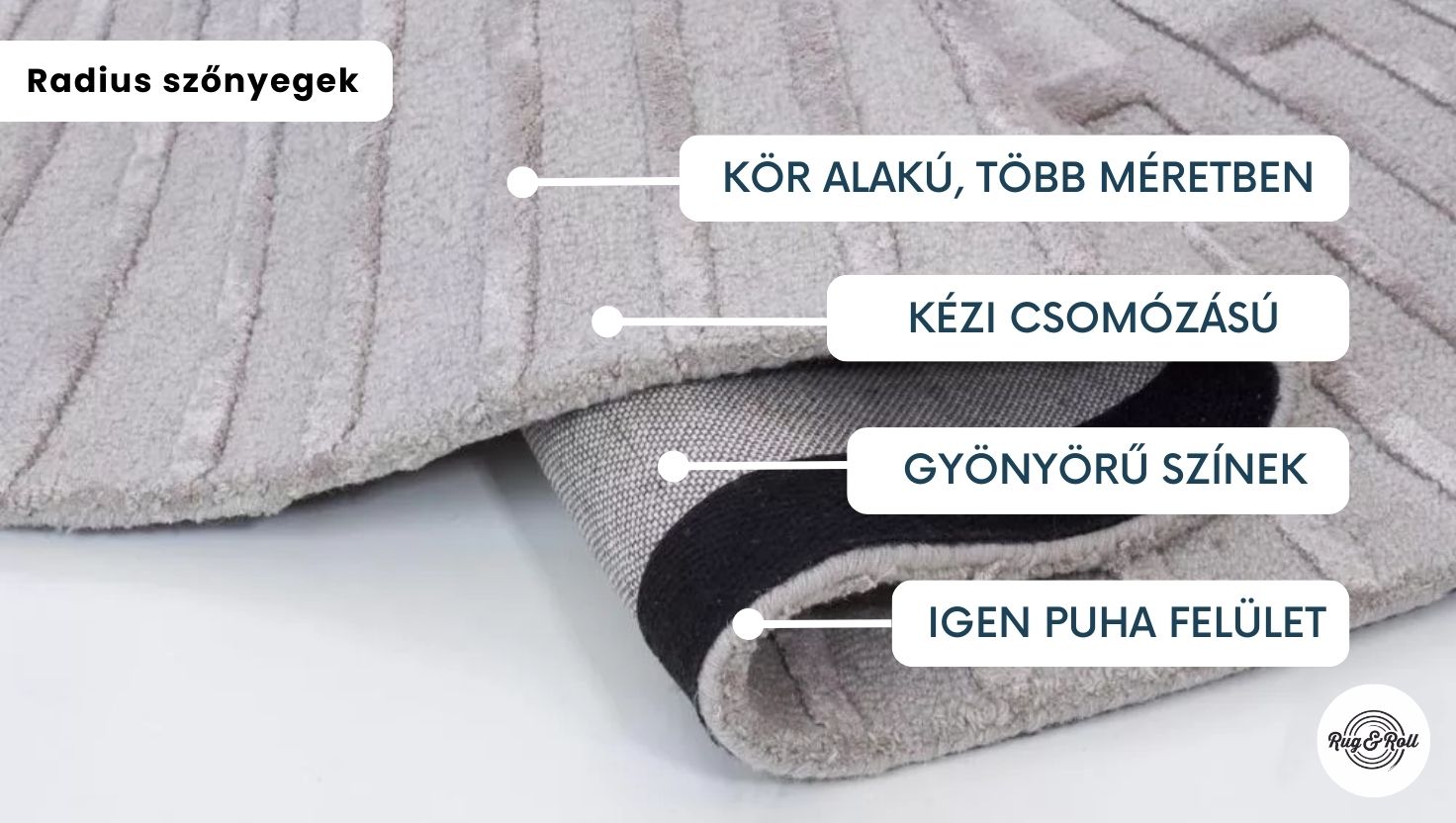 Radius szőnyeg tulajdonságai