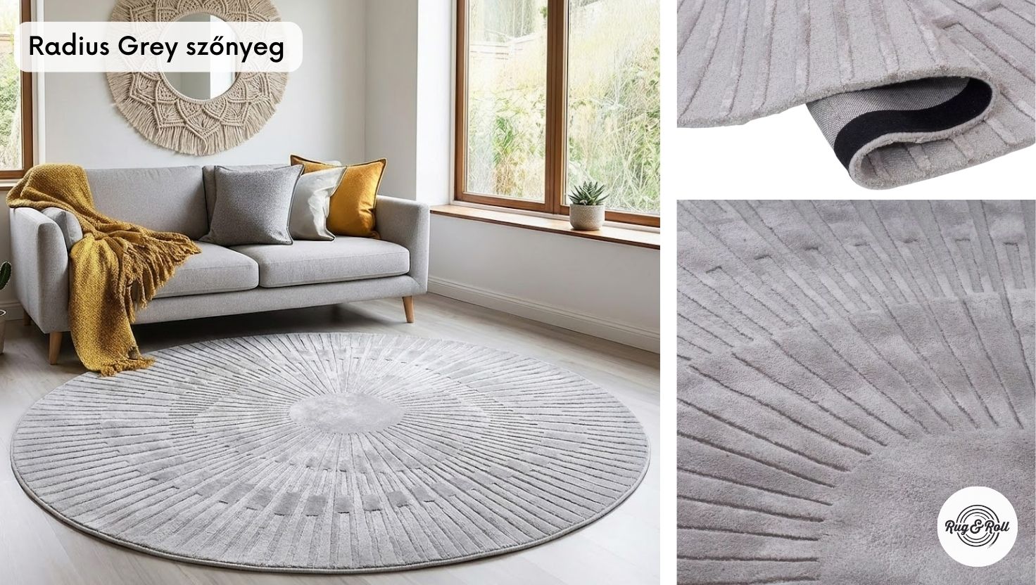 Radius Grey szőnyeg