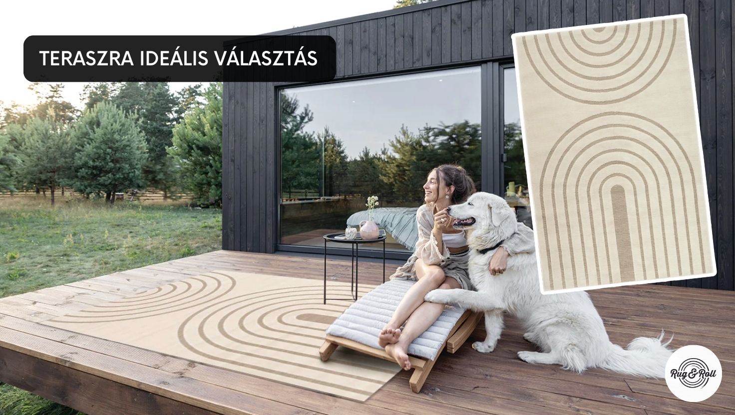 szőnyeg a teraszra